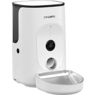 Dogness F15 WiFi 4L smart food dispenser with camera with stainless steel container (white)