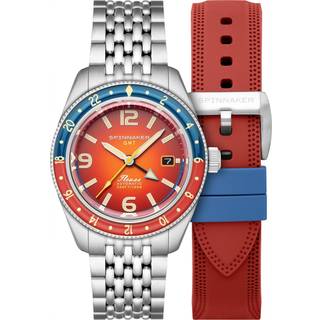 Spinnaker SP-5120-99 Herrenuhr Fleuss GMT Automatik Set 43mm 15ATM