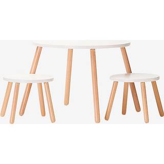 Kids Concept Bord & Stole, Hvid