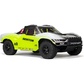 Arrma - ARA4303V4 - 1/10 SENTON 223S DSC 4X4 RTR Brushless Short Course Truck, - Gul
