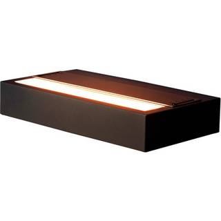 SLC LED-væglampe Illumin8, sort, CCT, aluminium