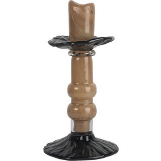 Byon Lara lysestage S 22 cm Beige-sort