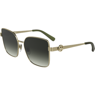 LONGCHAMP Kvinde LO181S 708 Solbriller Metal Guld Sommerfugl Normal