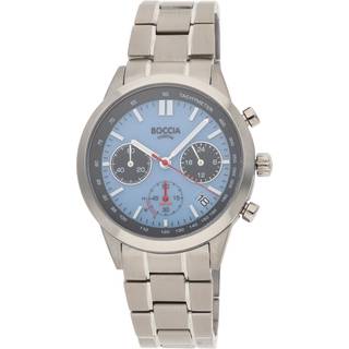 Boccia 3737-01 Herrenuhr Titanium Chronograph 41mm 5ATM