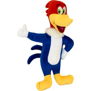 Woody Woodpecker Bird Dog Toy | Sjov fuglehund legetøj | Woody Dog Plush | Woodpecker Dog Squeaker | Multicolor | Officielt licenseret (6 """")