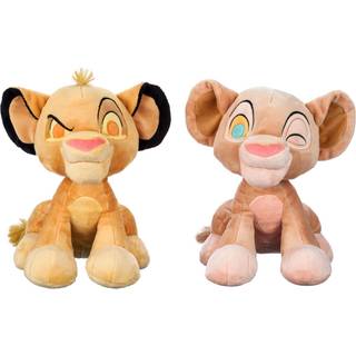 Disney Store Official Simba och Nala Plush Set - The Lion King 30th Anniversary Edition - Small 11 '' Collectible Lion Pair