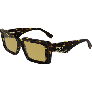 Karl Lagerfeld Kvinde KL6180S 232 Solbriller Acetat Havana Firkantet Normal