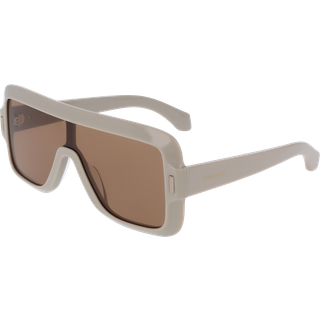 Ferragamo Kvinde SF2061SE 259 Solbriller Acetat Beige Maske Normal