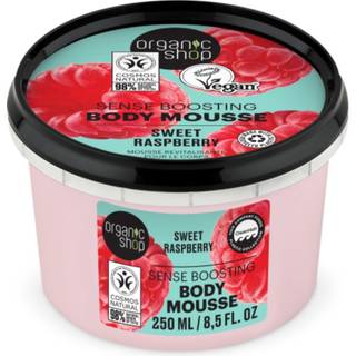 Organisk butik sød hindbærsans øget kropscreme 100% vegansk og organisk daglig fugtighedscreme og dyb nærende krop Mousse Hydrating Natural Lotio