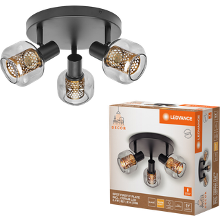 LEDVANCE Decor Spot Firefly 3 Kryds Spotlampe i sort