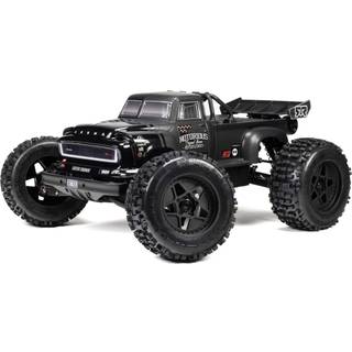 Arrma - ARA8611V6T1 - 1/8 NOTORIOUS 6S 4X4 RTR Brushless Stunt Truck, Black - Sort
