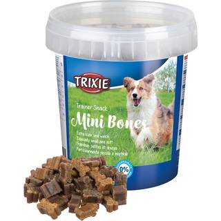 Trixie hundegodbidder i spand, Mini Bones - 500g