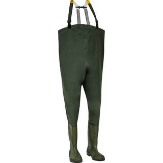 Waders m/korte støvler brede 170000B olive str. 46