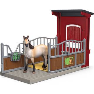 Schleich Farm World Pony Box with Mustang Mare