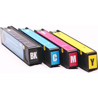 kompatibel sæt 4x printer patron til hp 980 til hp officejet enterprise color x550 series x555dn x5
