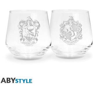 Harry Potter 2 Glassæt Ravenclaw & Hufflepuff EUROPE x2