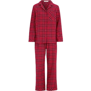 Ternet pyjamas i flonel