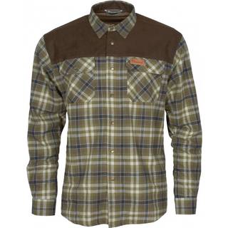 Pinewood Douglas Herre Skjorte Olive / Khaki L
