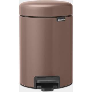 Brabantia New Icon pedalspand 3 liter Satin Taupe