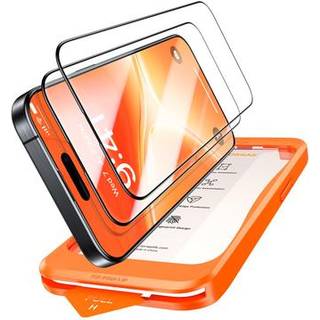 Torras Install Master tempered glass for iPhone 16
