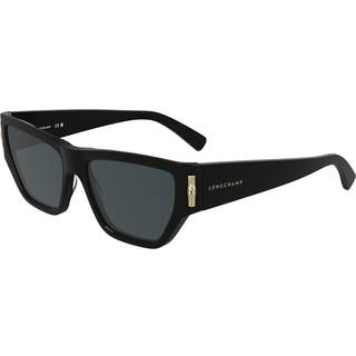 LONGCHAMP Kvinde LO774S 001 Solbriller Acetat Sort Firkantet Normal