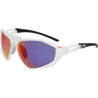 Nike Unisex NIKE ZEUS RISE E IF1113X 900 Solbriller Bio-injekt Trasparente Viola Firkantet Normal Sfumato