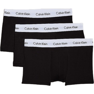 Calvin Klein Cotton Stretch Classic Fit Trunks 3-pak sort - Str. XL