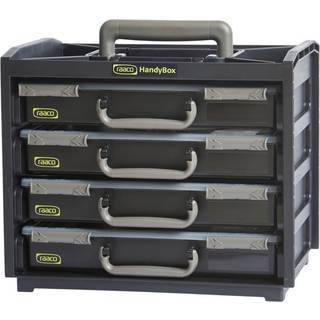 Raaco Handybox m/4 sortimentsæsker