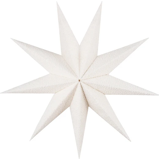 Globen Lighting Stella Julestjerne 60 Cm - Julestjerne Bouclé Hvid - 754008