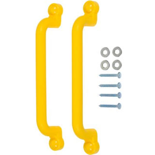 Swing Set Stuff Playground h?ndtag med SSS -logo -klisterm?rke gul 13 """"