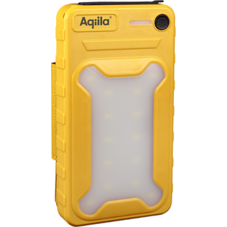 Aqiila Aqiila Powerbird BS10 Solcelle powerbank 10000mAh Yellow 406026