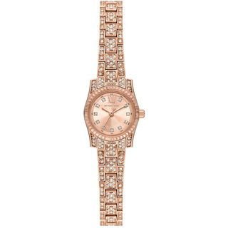 MK Mini Lexington Pavé Rose Gold-Tone Watch - Rose Gold - Michael Kors - ONE SIZE
