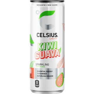 Celsius, Kiwi Guava med kulsyre, 1 stk