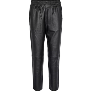 Mos Mosh Zabel Leather Sweatpant Skind 146390 Black (34)