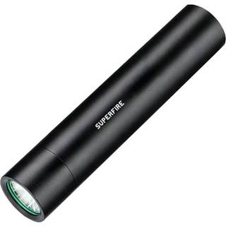 Superfire - Lille lommelygte - Sort/Mini/700lm/USB