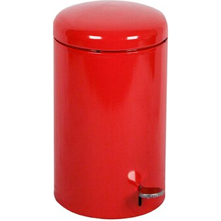 Witt Industries 2270rd 7 gal trin p? papirkurven kan r?d