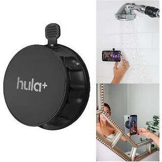 hula+ MagSafe-telefonholder Brbar montering Genanvendelig stander til brusebad Spejl Kkkenvindue og badevrelse Kompatibel med MagSafe Justerba