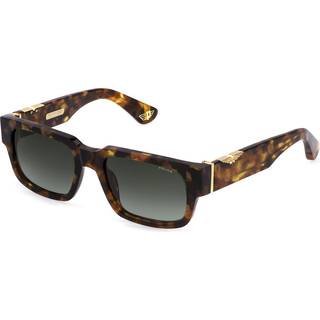 Police Mand SPLP24 ORIGINS MAXI 1 0AER Solbriller Acetat Havana Grøn Firkantet Normal Skygge