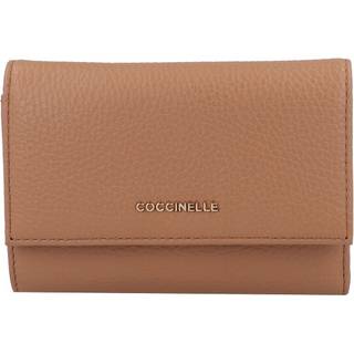 Coccinelle Metallic Soft Pung lysebrunt