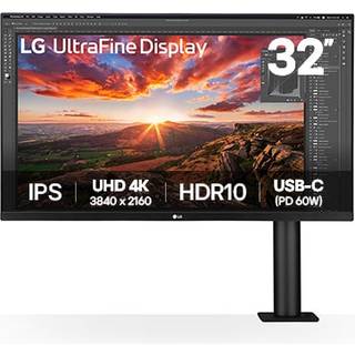 32" LG UltraFine Ergo 32UN880K-B - 3840x2160 - IPS - 60W USB-C