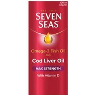 Seven Seas Omega-3 fiskeolie Max Strength Liquid Supplement