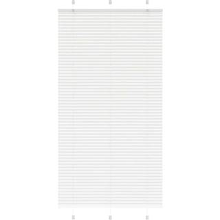 Plisségardin Stofbredde 89,4 Cm Polyester Hvid - 100 x 200 cm