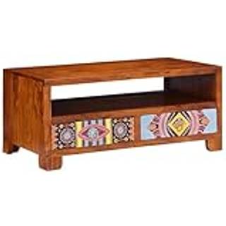 Sofabord 90X50X40 Cm Massivt Akacietræ