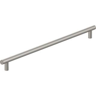 Amerock Bar trækker 24 tommer (610 mm) Center-to-Center Satin Nickel Appliance Pull BP54026G10