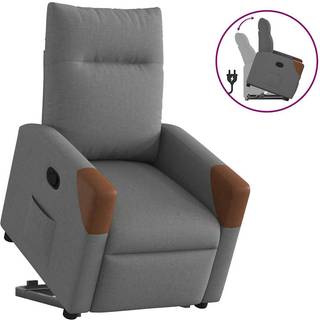 løftestol stof mørkegrå