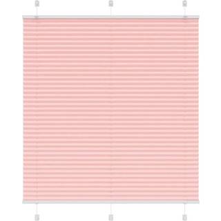 Plisségardin Stofbredde 94,4 Cm Polyester Lyserød - 120 x 150 cm