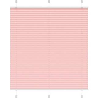 Plisségardin Stofbredde 94,4 Cm Polyester Lyserød - 120 x 100 cm