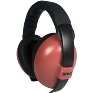 BanZ Bubzee Baby høreværn, 0-2 år | Maroon | PRIS-MATCH