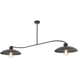 Loftslampe Foster EMIBIG LIGHTING, dæmpbar, Sort, Stue/spisestue, Metal, Moderne