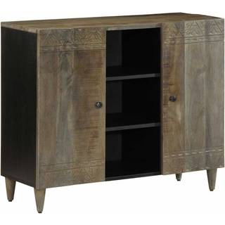 skænk 90x33x75 cm massivt mangotræ